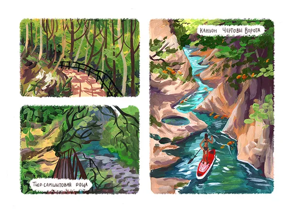 Новогодние базары и вечерние огни